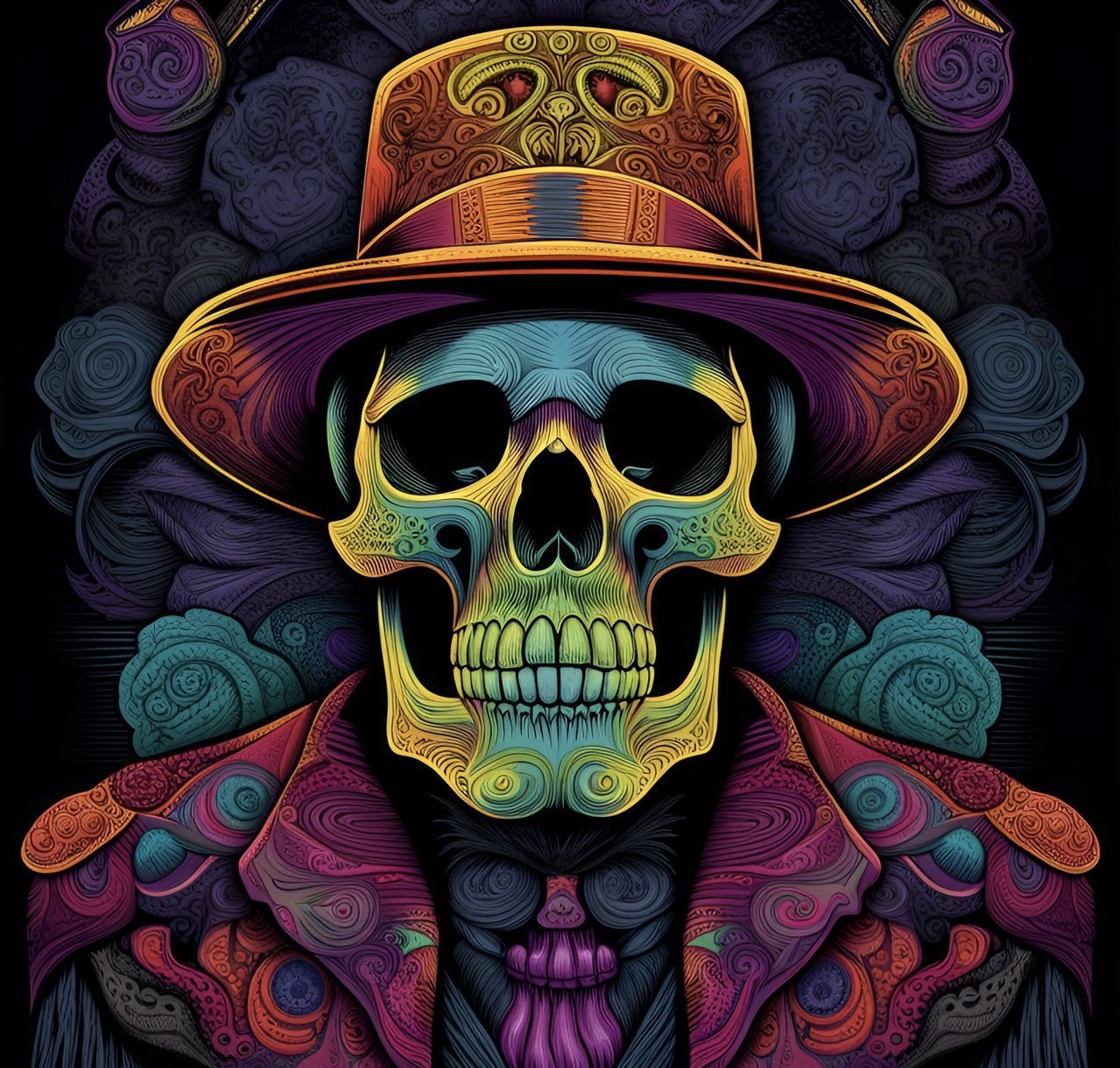Trippy Skulls thumbnail thumbnail